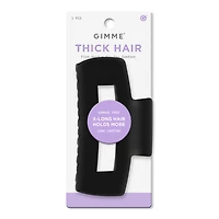 GIMME beauty Thick Hair Large Claw Clip Cavity - Black