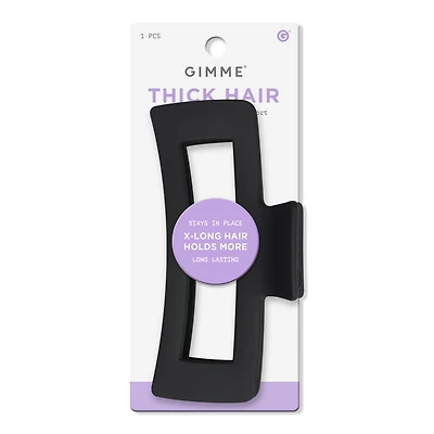 GIMME beauty Thick Hair Rectangle Claw Clip