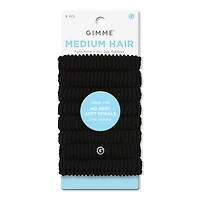 GIMME beauty Hair Band Medium Spiral-Elastic - Black