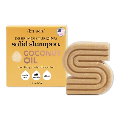 Kitsch Coconut Oil Deep-Moisturizing Solid Shampoo Bar