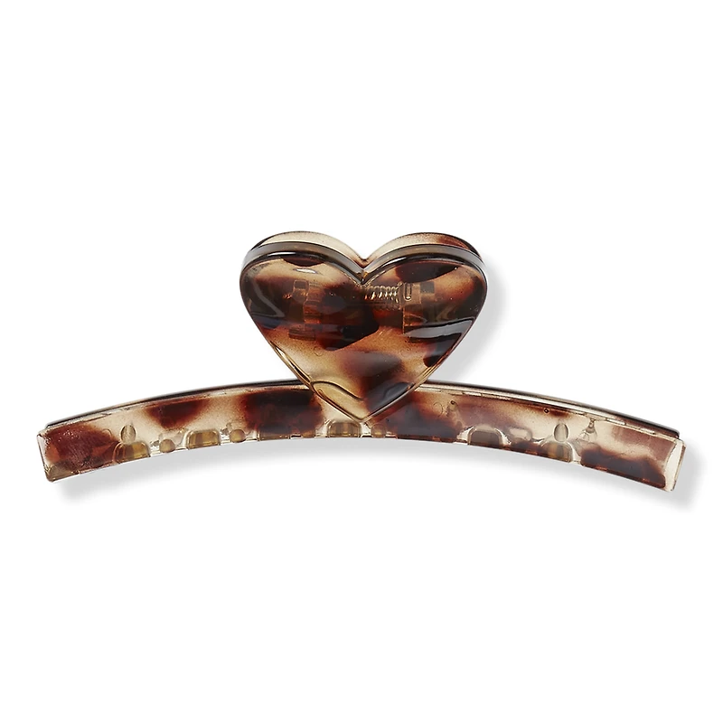 Scunci Primp Heart Claw Clip