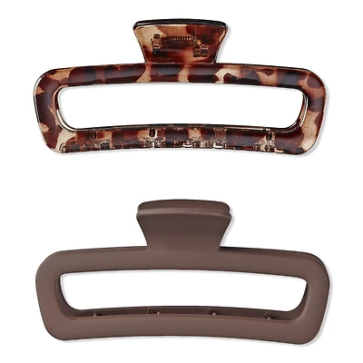 Scunci Primp Retangular Claw Clips