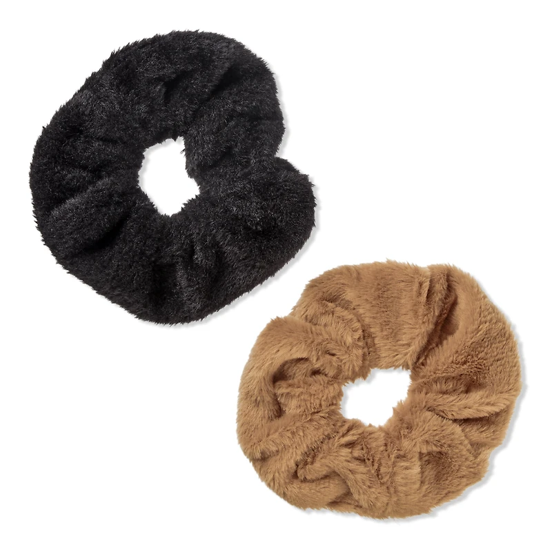 Scunci Primp Faux Fur Scrunchies