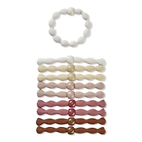 Scunci Ponytail Textured Elastics