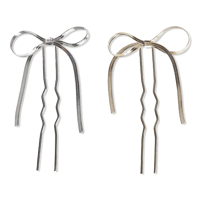 Scunci Elite Bow Hair Pins