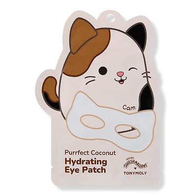 TONYMOLY Squishmallows Eye Mask - Cam the Cat Coconut Hydrating