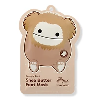 TONYMOLY Squishmallows Benny's Pedi Hydrating Shea Butter Foot Mask