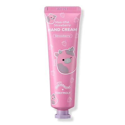 TONYMOLY Squishmallows Hydrating Hand Cream - Pattys Moo-tiful Strawberry