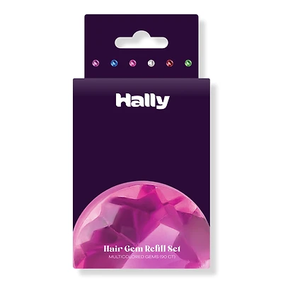 HALLY Gem Pen Hair Gem Refill Set