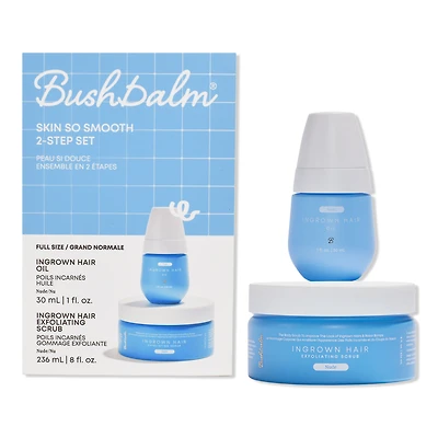 Bushbalm 2 Step Ingrown Hair & Razor Bump Kit