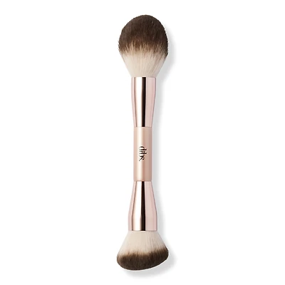 DIBS Beauty Duo Brush Face for Cream + Powder