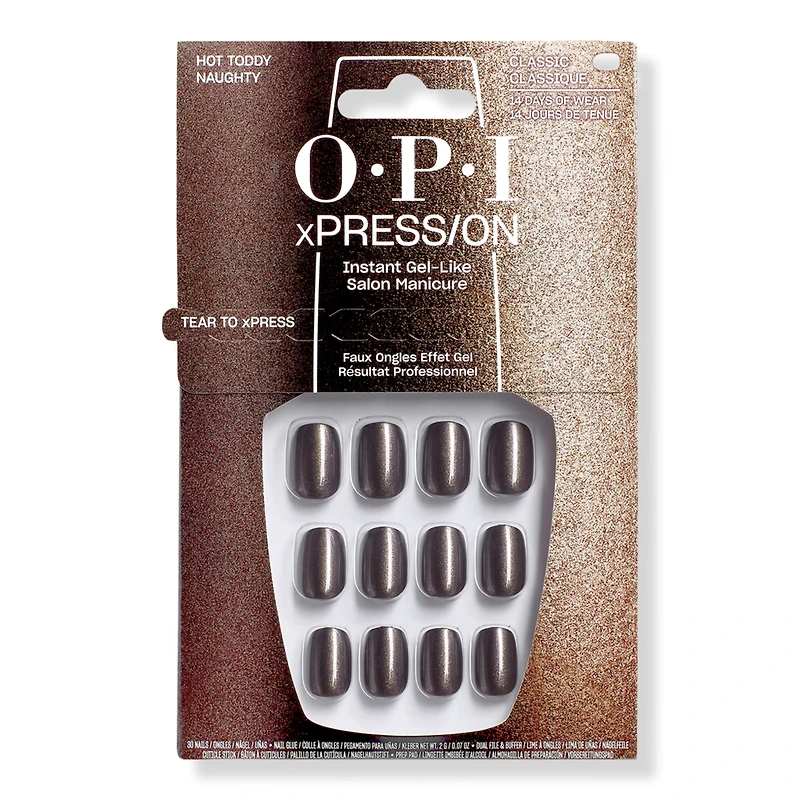 OPI xPRESS/On Short Solid Color Press On Nails