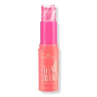 Essence Live Life In Coral Blushlighter Stick - Glowin' Coraltastic, Baby!