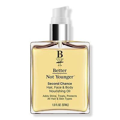 Better Not Younger Second Chance Hair, Face & Body Nourishing Oil