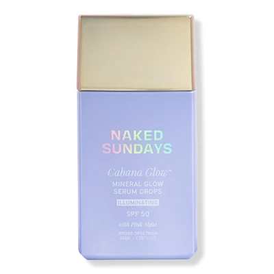 Naked Sundays CabanaGlow Mineral Glow Drops SPF 50 Sunscreen