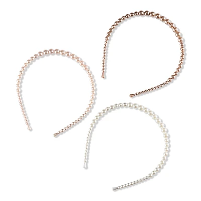 Scunci Primp Pearl Headbands