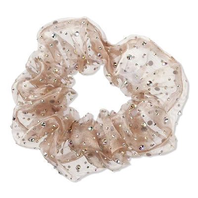 Scunci Primp Crystal Scrunchie