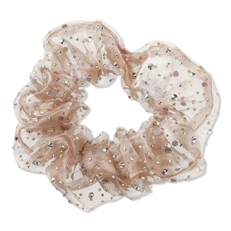 Scunci Primp Crystal Scrunchie
