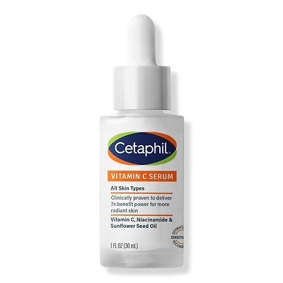 Cetaphil Vitamin C Serum with Niacinamide and Sunflower Seed Oil