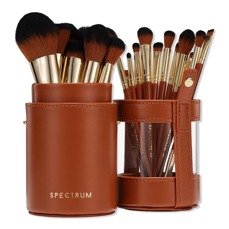 Spectrum Pantherine 20-Piece Professional Makeup Brush Set
