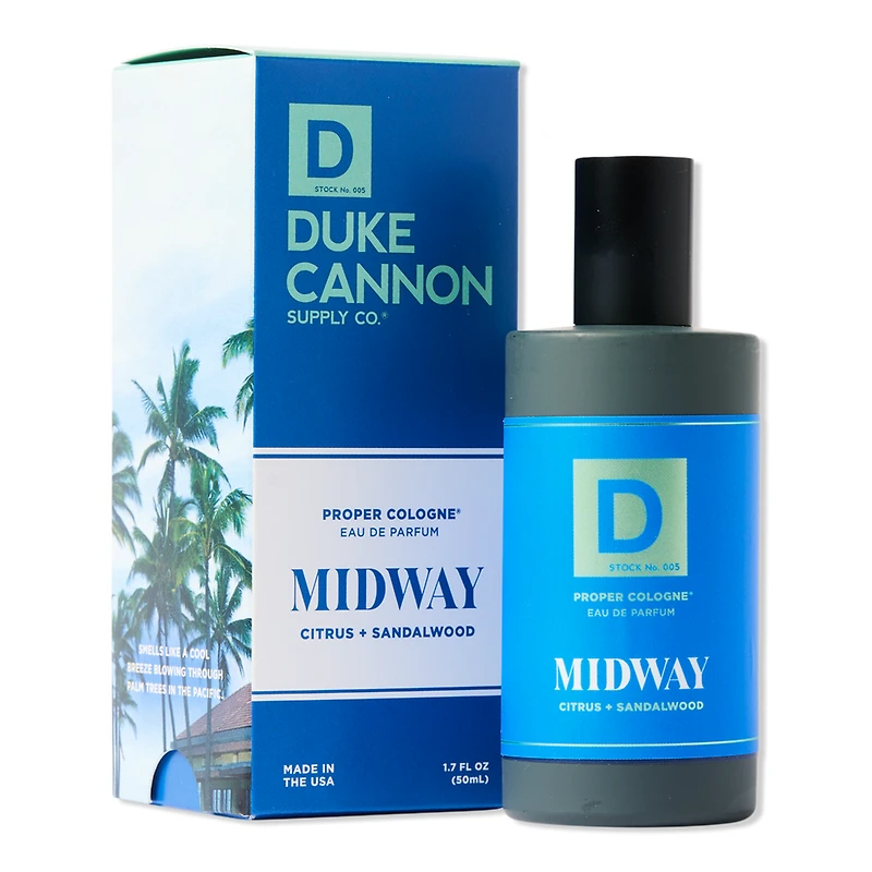 Duke Cannon Supply Co Proper Cologne Eau de Parfum - Midway