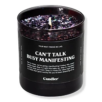 Candier Can't Talk Busy Manifesting Candle