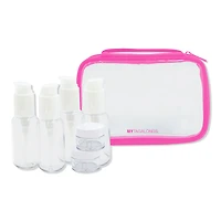 MYTAGALONGS Premium Travel Bottles with Carrying Case