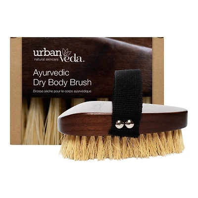 Urban Veda Ayurvedic Dry Body Brush for Exfoliation & Circulation