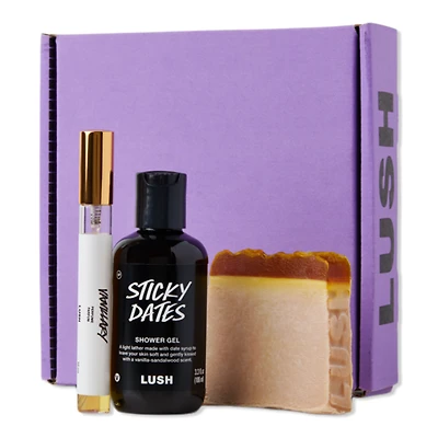 LUSH Layer On The Gourmand Shower And Fragrance Kit