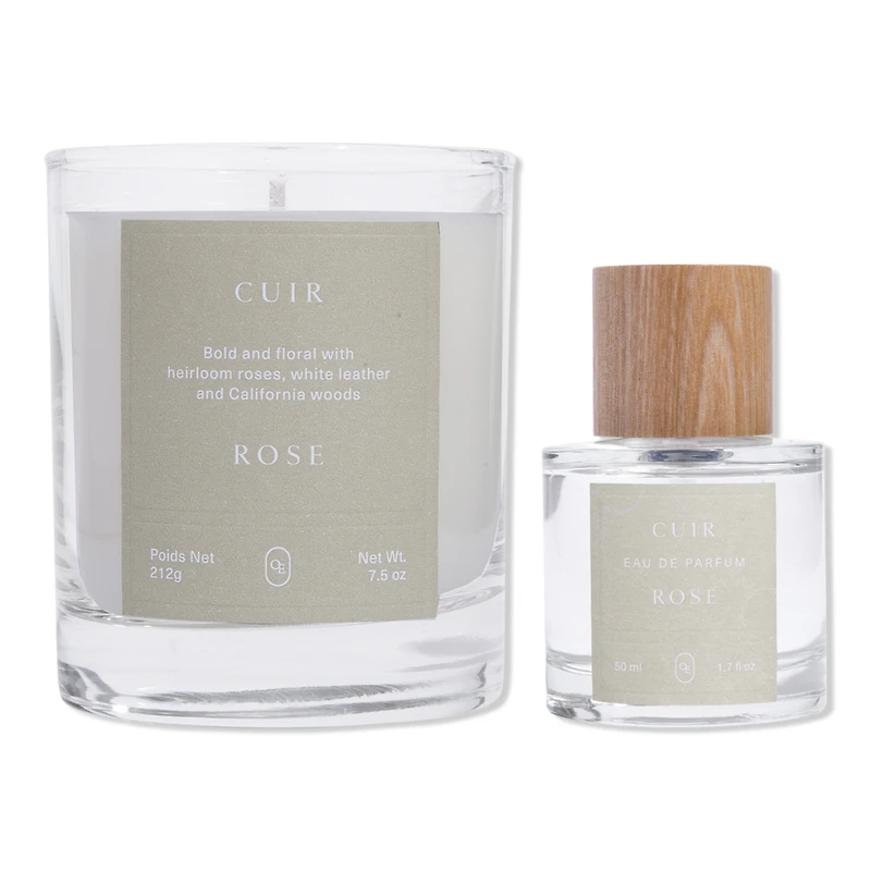 Oak Essentials Cuir Rose Signature Fragrance Set