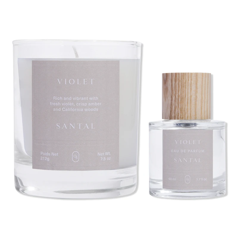 Oak Essentials Violet Santal Signature Fragrance Set