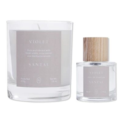 Oak Essentials Violet Santal Signature Fragrance Set
