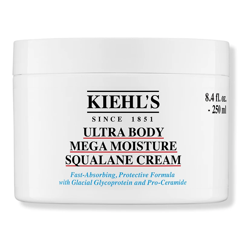 Kiehl's Since 1851 Ultra Body Mega Moisture Squalane Cream - oz