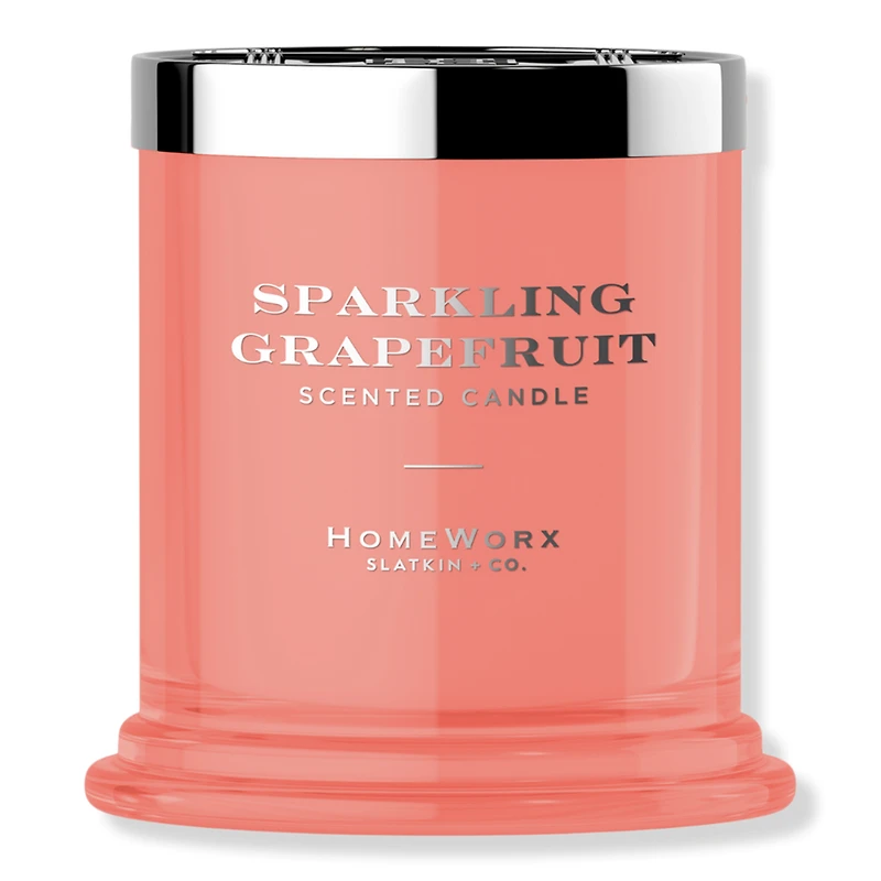 HomeWorx Sparking Grapefruit 1-Wick Scented Candle