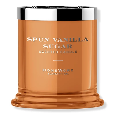 HomeWorx Spun Vanilla Sugar 1-Wick Scented Candle