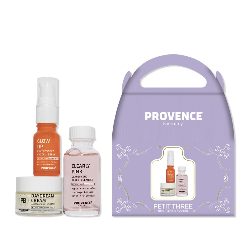 PROVENCE Beauty Petit Three Brightening Routine