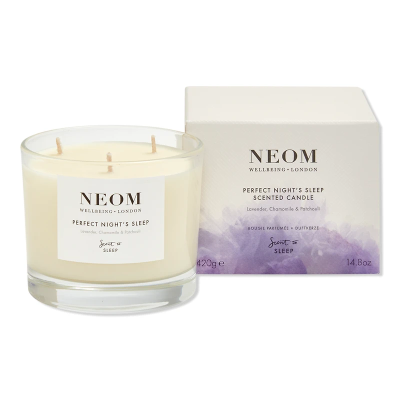 NEOM Wellbeing Perfect Night's Sleep 3 Wick Candle
