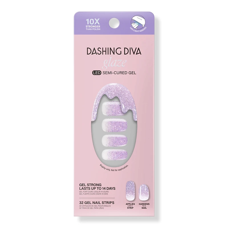 Dashing Diva Glaze Semi-Cured Gel Art Summer Collection