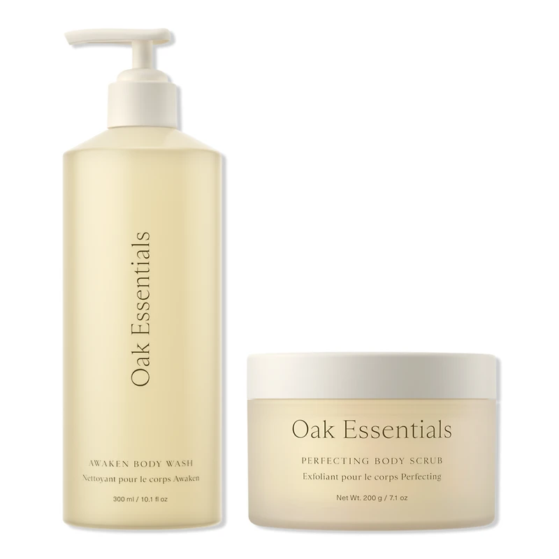 Oak Essentials Fresh Start Body Set