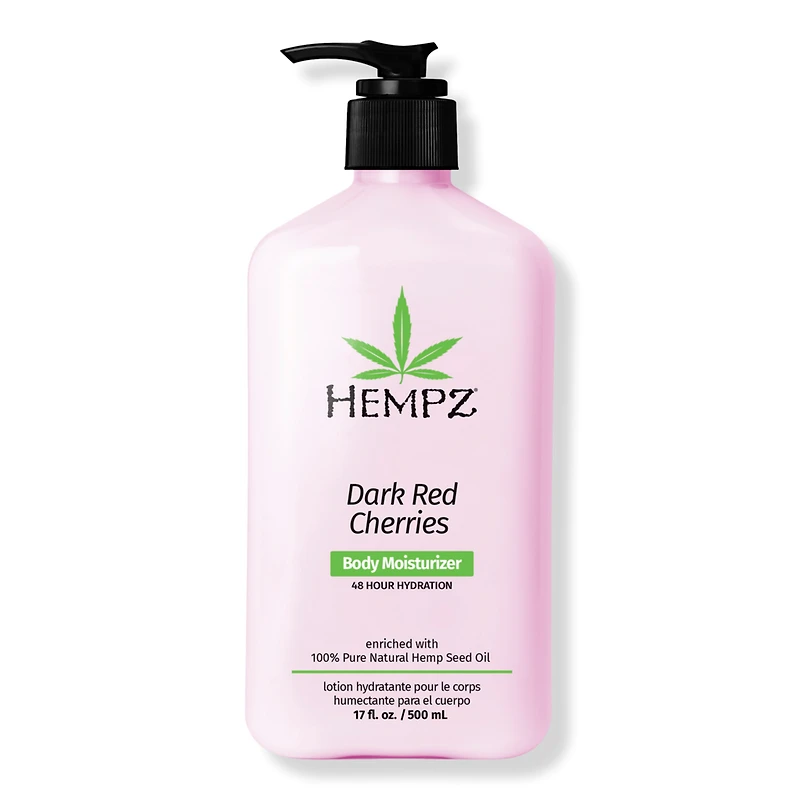 Hempz Dark Red Cherries Body Moisturizer - oz