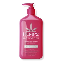 Hempz Brazilian Berry Body Moisturizer With Peptide & Amino Acids - oz