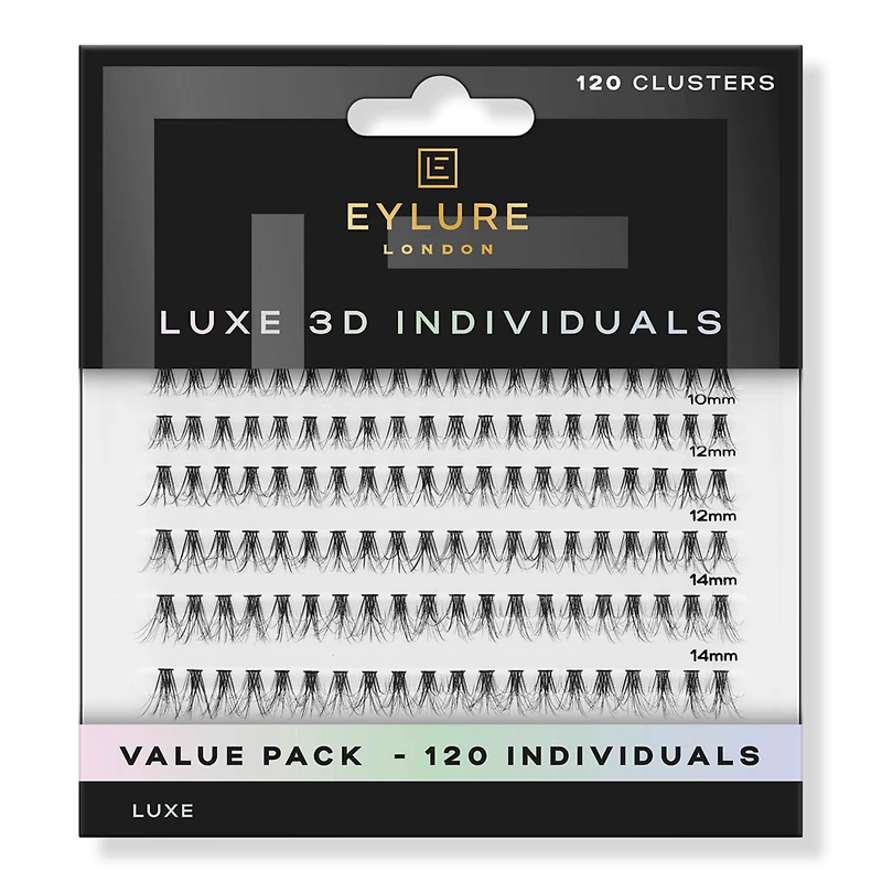 Eylure 3D Luxe Individual Eyelashes Value Pack