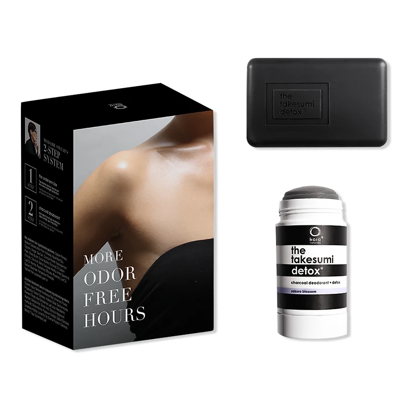 kaia naturals The Takesumi Detox 2-step System for Excess Odor