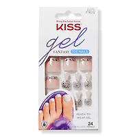 Kiss Gel Fantasy Press-On Toenails 