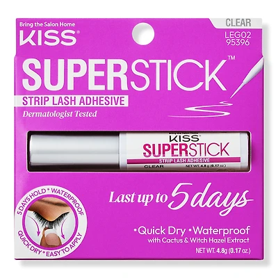 Kiss Super Stick 5-Day Extended Wear Strip Lash Adhesive 
