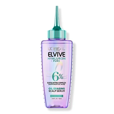 L'Oreal Elvive Hyaluron Pure Oil Erasing Serum, For Oily Hair