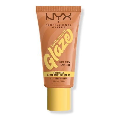 NYX Professional Makeup Buttermelt Glaze Skin Tint SPF 30 - Butta