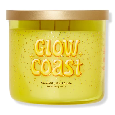 ULTA Beauty Collection Glow Coast 3-Wick Scented Candle