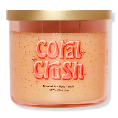 ULTA Beauty Collection Coral Crush 3-Wick Scented Candle