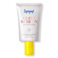 Supergoop! Mini Glowscreen SPF 40 Sunscreen with Hyaluronic Acid + Niacinamide 